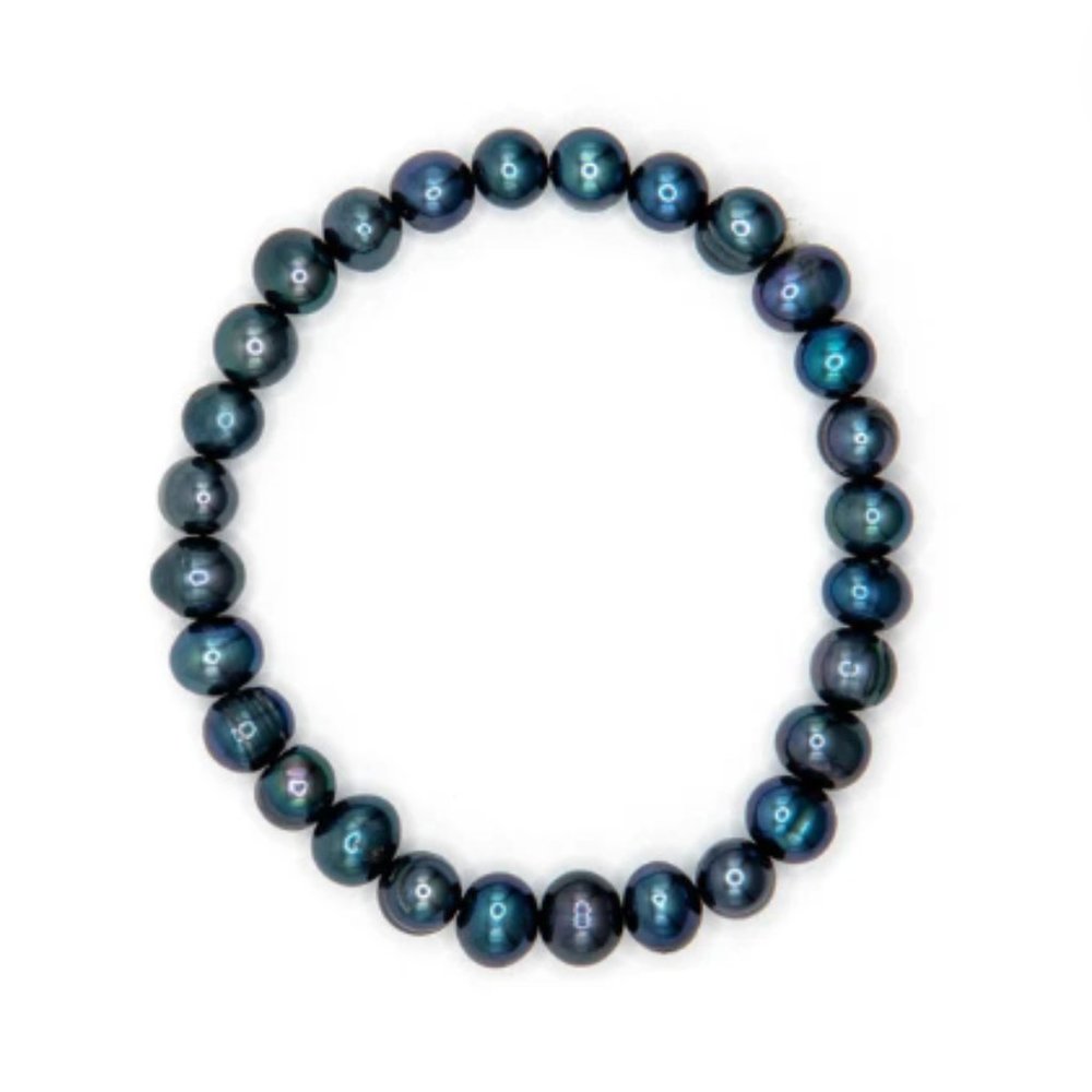 Black bracelet Pearl